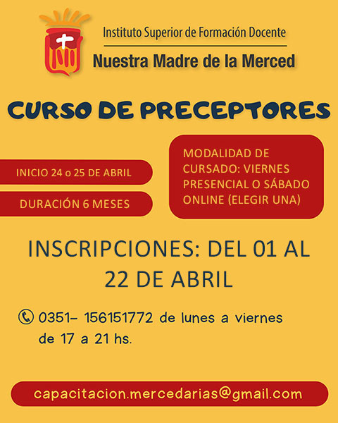 Curso Preceptores 2026