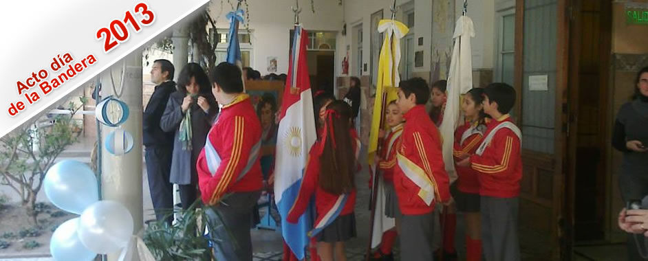 Acto Día de la Bandera 2013