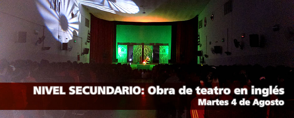 Obra de Teatro en Inglés