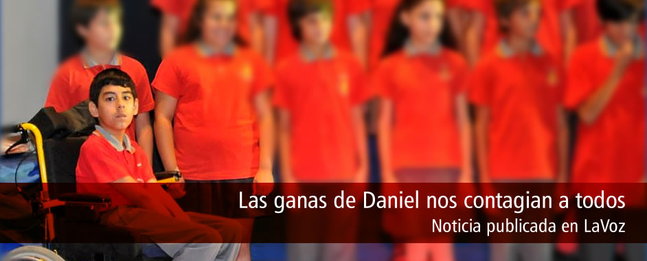 Las ganas de Daniel nos contagian a todos