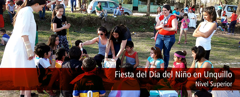 Fiesta del Día del Niño en Unquillo