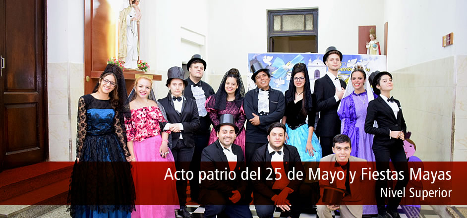 Acto patrio del 25 de Mayo y Fiestas Mayas