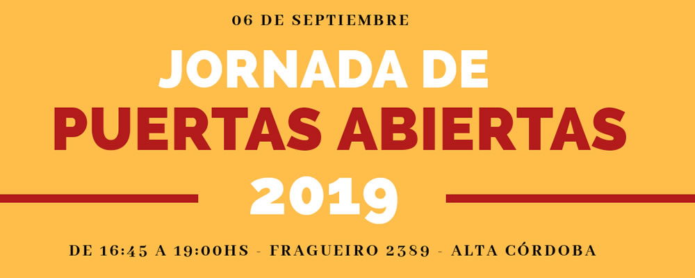 Jornada de Puertas Abiertas