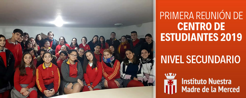 Primera Reunión del Centro de Estudiantes 2019