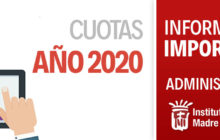 Información sobre Cuotas - Año 2020