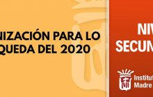 Organización Resto del 2020