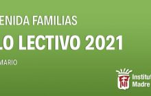 Bienvenida Familias Nivel Primario - Ciclo lectivo 2021