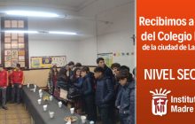 Recibimos a estudiantes del Colegio Mercedario de la ciudad de La Paz de Entre Ríos