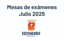 Mesas de Exámenes - Nivel Secundario